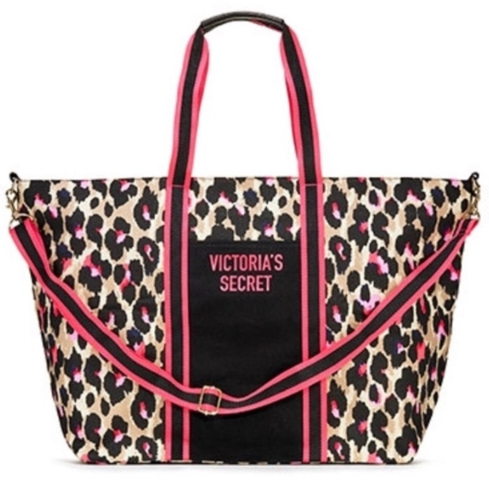 *UNUSED* Victoria Secret pink leopard weekend bag!